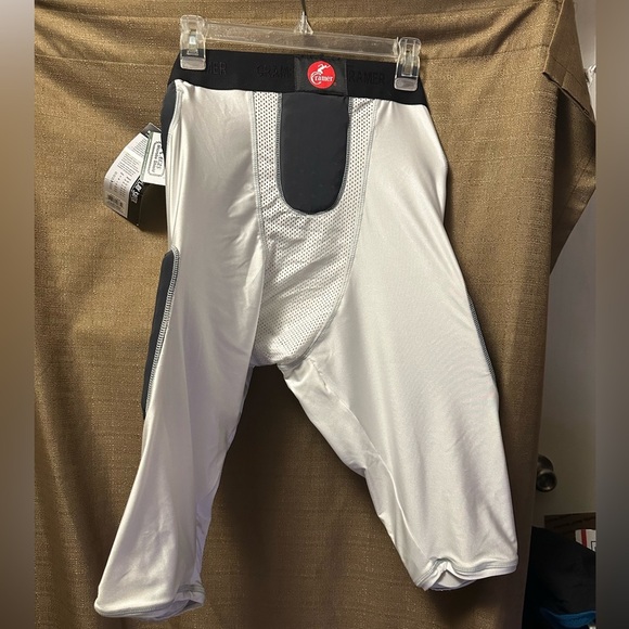 NWT Cramer Hurricane 7 Pad Girdle Men’s Size XL White - Picture 2 of 7